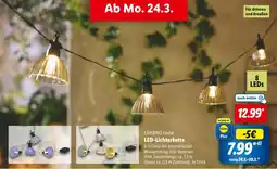 Lidl Livarno home led-lichterkette Angebot