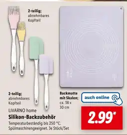 Lidl Livarno home silikon-backzubehör Angebot