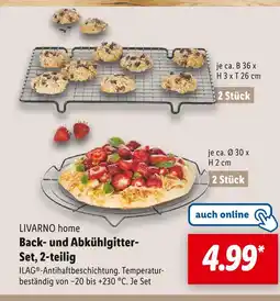 Lidl Livarno home back- und abkühlgitter-set, 2-teilig Angebot