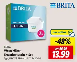 Lidl Brita wasserfilter-ersatzkartuschen-set Angebot