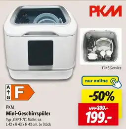 Lidl Pkm mini-geschirrspüler Angebot