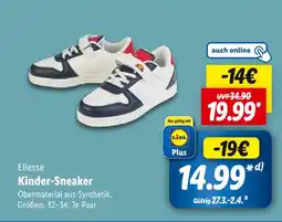 Lidl Ellesse kinder-sneaker Angebot