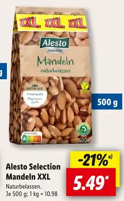 Lidl Alesto mandeln xxl Angebot