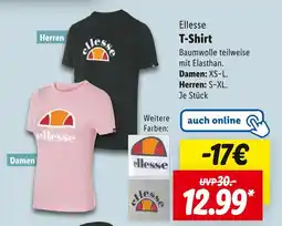 Lidl Ellesse t-shirt Angebot