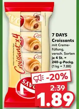 Kaufland 7 days croissants Angebot