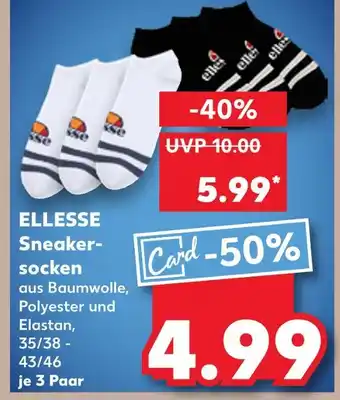 Kaufland Ellesse sneakersocken Angebot