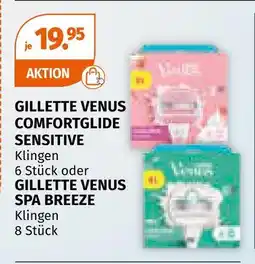 Müller Gillette venus comfortglide sensitive oder spa breeze Angebot