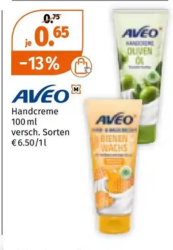 Müller Aveo handcreme Angebot