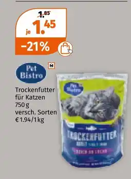 Müller Pet bistro trockenfutter Angebot