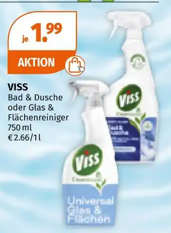 Müller Viss bad & dusche oder glas & flächenreiniger Angebot