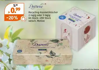 Müller Recycling-kosmetiktücher Angebot