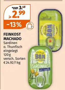 Müller Feinkost machado sardinen o. thunfisch Angebot