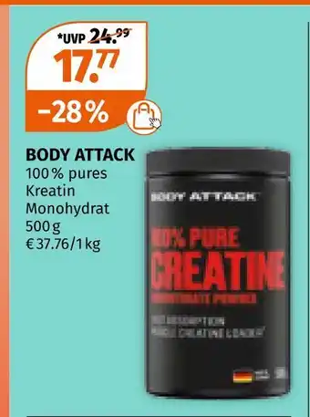 Müller Body attack creatine Angebot