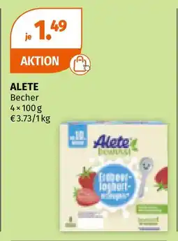 Müller Alete becher Angebot