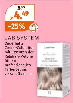 Müller Lab system dauerhafte creme-coloration Angebot