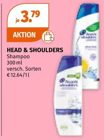 Müller Head & shoulders shampoo Angebot