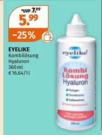 Müller Eyelike kombilösung hyaluron Angebot