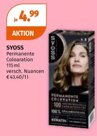 Müller Syoss permanente coloaration Angebot