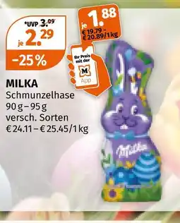 Müller Milka schmunzelhase Angebot