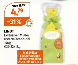 Müller Lindt ostermischbeutel Angebot