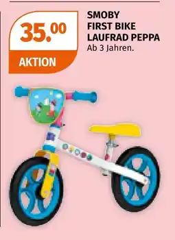 Müller Smoby first bike laufrad peppa Angebot