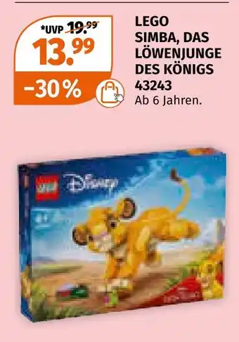 Müller Lego simba, das löwenjunge des königs Angebot