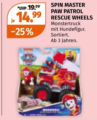 Müller Spin master paw patrol rescue wheels Angebot