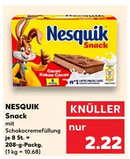 Kaufland Nesquik snack Angebot