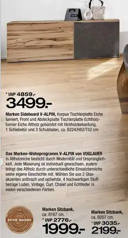 Ostermann Voglauer das marken-wohnprogramm v-alpin Angebot