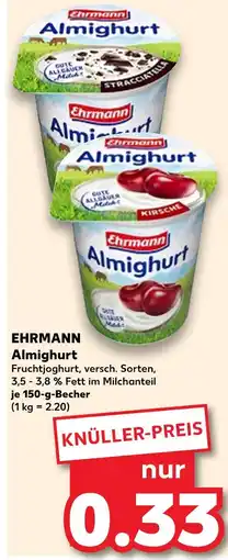 Kaufland Ehrmann almighurt Angebot