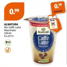 Müller Alnatura bio caffè latte macchiato Angebot