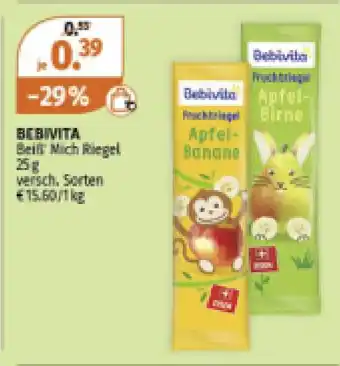 Müller Bebivita beiß mich riegel Angebot