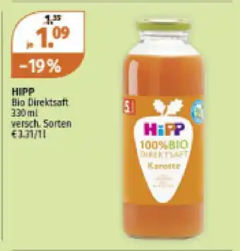 Müller Hipp bio direktsaft Angebot