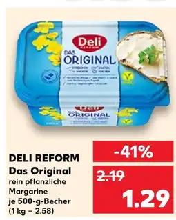 Kaufland Deli reform das original Angebot