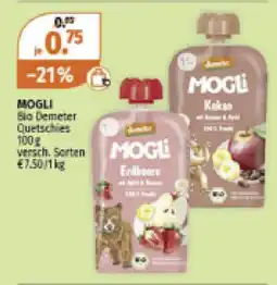 Müller Mogli bio demeter quetschies Angebot