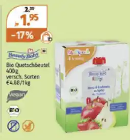 Müller Beauty baby bio quetschbeutel Angebot