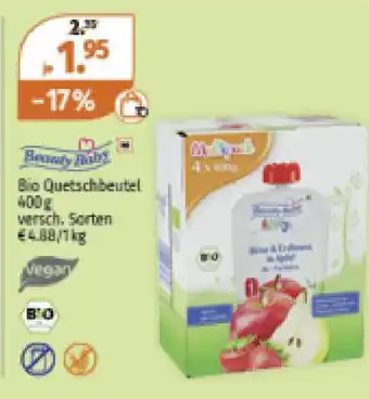 Müller Beauty baby bio quetschbeutel Angebot