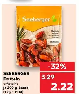 Kaufland Seeberger datteln Angebot