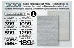 Ostermann Mondo marken handwebteppich amrei Angebot