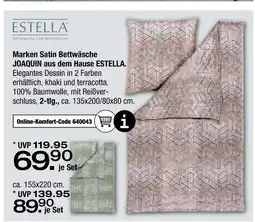 Ostermann Estella marken satin bettwäsche joaquin Angebot