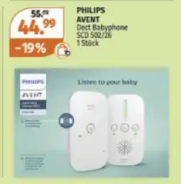 Müller Philips avent dect babyphone scd 502/26 Angebot