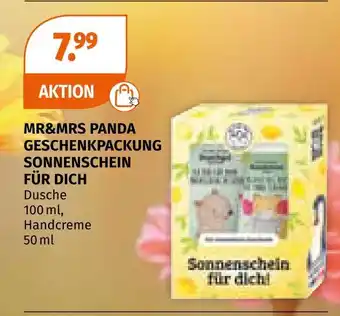 Müller Mr&mrs panda geschenkpackung sonnenschein für dich Angebot