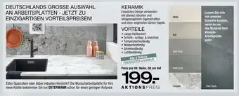 Ostermann Ostermann arbeitsplatten keramik Angebot