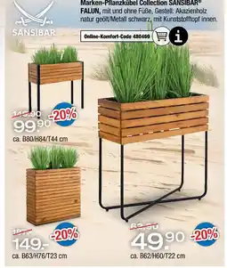 Ostermann Sansibar marken-pflanzkübel collection falun Angebot