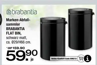 Ostermann Brabantia marken-abfallsammler brabantia flat bin Angebot