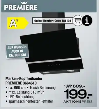 Ostermann Premiere marken-kopffreihaube Angebot