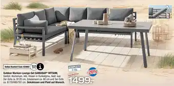 Ostermann Sansibar outdoor marken-lounge-set witsum Angebot