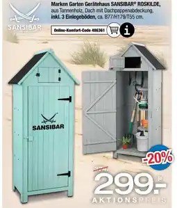 Ostermann Sansibar marken garten gerätehaus roskilde Angebot