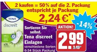 AEZ Tena Discreet Einlagen Angebot