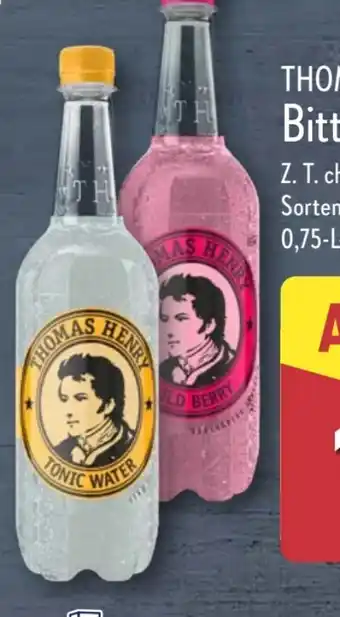 Aldi Nord Thomas Henry Bitter Getränke Angebot